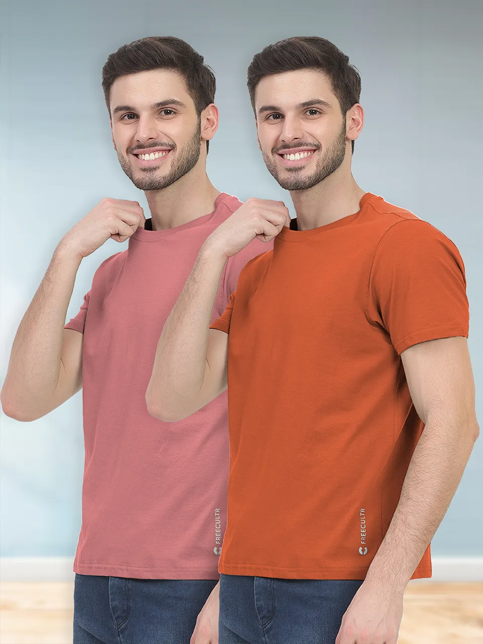 Truly Classic Organic Cotton T-shirts - Pack Of 2