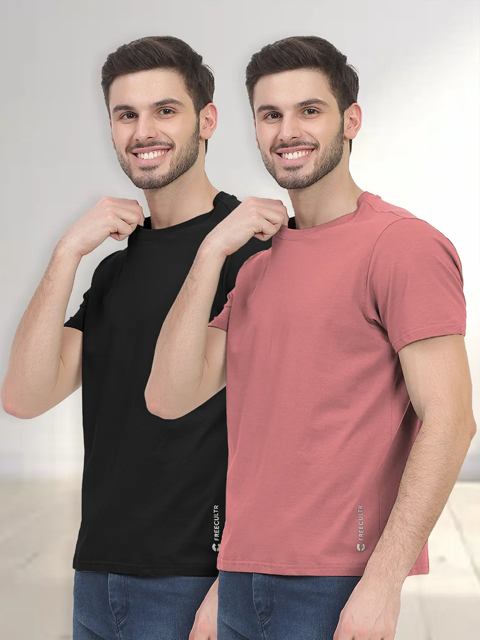 Truly Classic Organic Cotton T-shirts - Pack Of 2