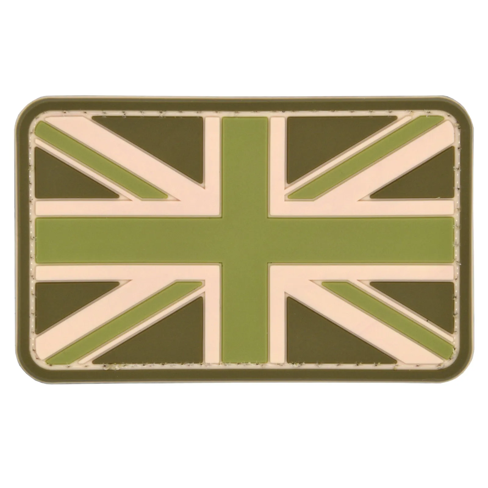 UK Flag Round Patch Multicam