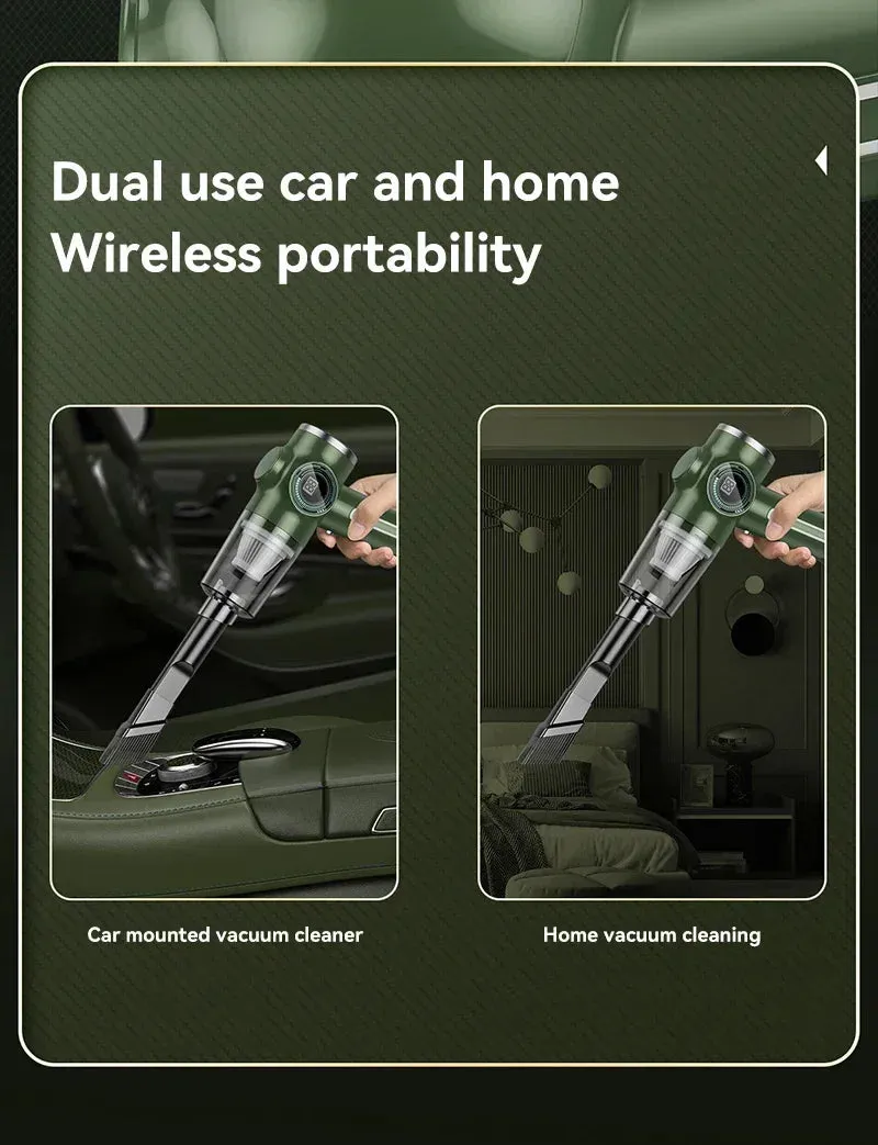 Xiaomi 9800000PA Wireless Automobile Vacuum Cleaner Wet Dry Dual-Use High Power Handheld Electric appliance Cleaner Car home